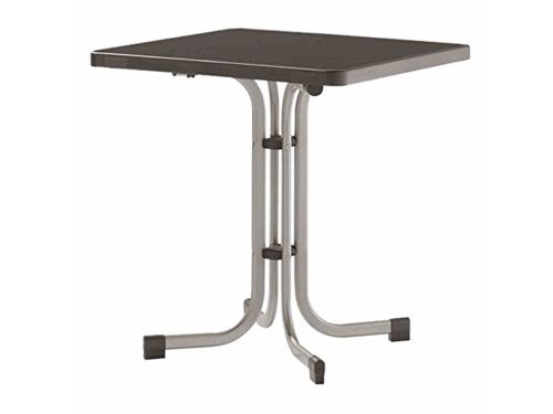 Klaptafel 70 x 70 cm met Weerbestendig Tafelblad en Inklapfunctie