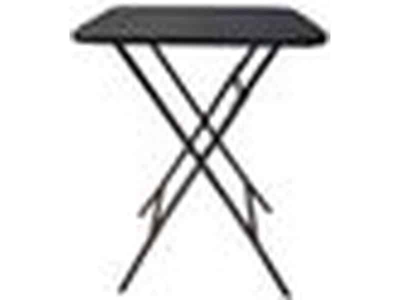 Klaptafel metaal Grijs 70x70cm