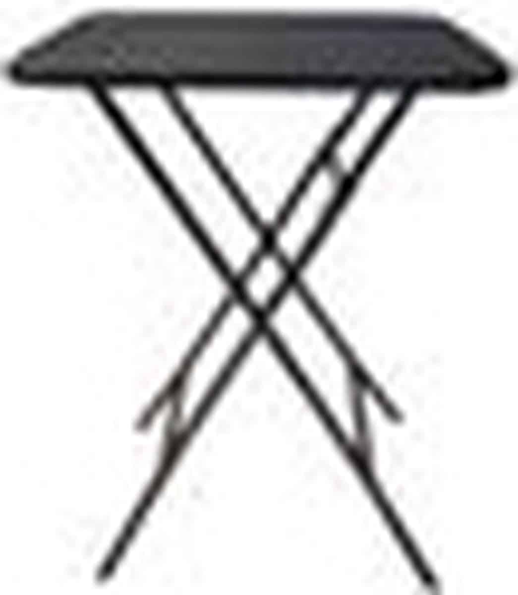 klaptafel metaal grijs 70x70cm