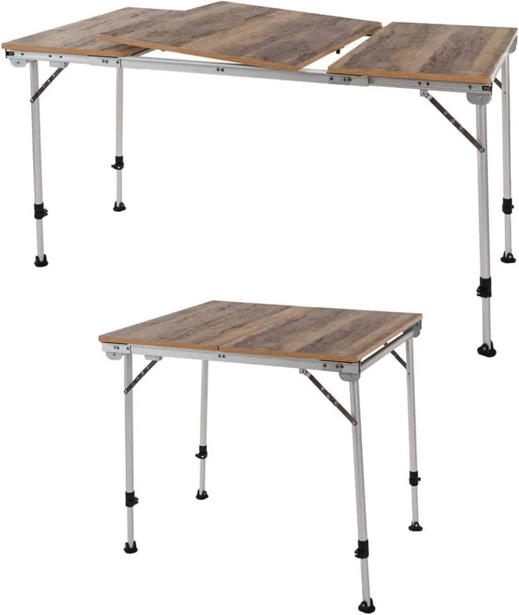 klaptafel voor 2 8 personen in hoogte verstelbare en uittrekbare