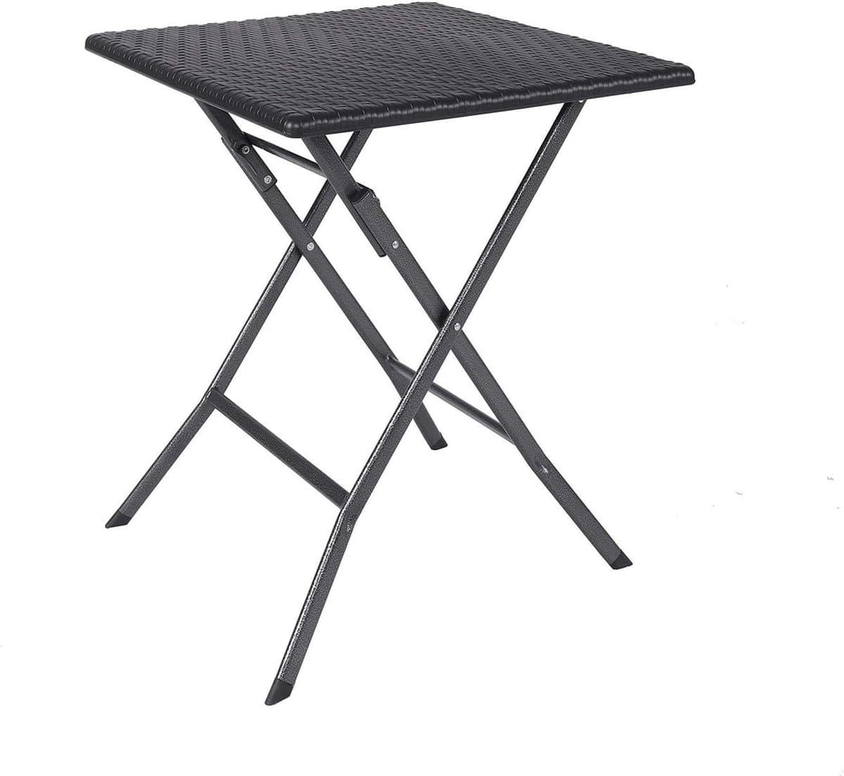 klaptafel zwart sparmeile bijzettafel circa 61 x 61