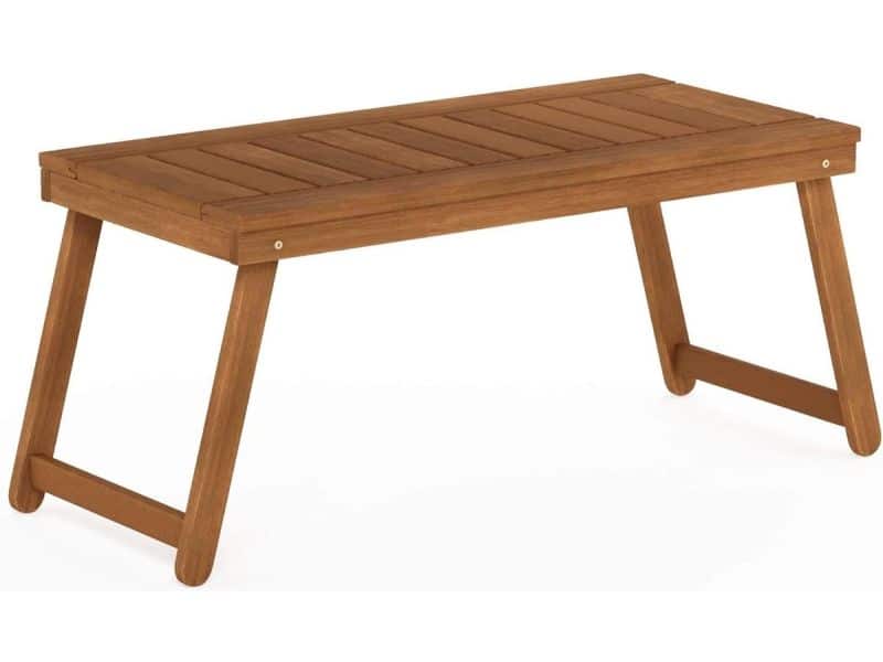 Klaptafels voor Patio - Houten tafels van natuurlijk materiaal