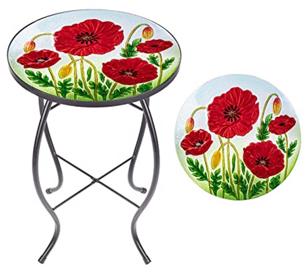 kleine mozaïek terrastafel voor buiten accent ronde bijzettafel 14