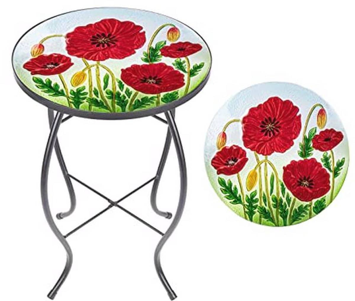 kleine mozaïek terrastafel voor buiten accent ronde bijzettafel 14