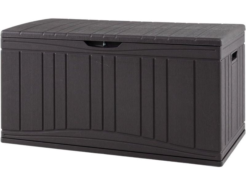 KOMFOTTEU Opbergdoos voor de tuin, inhoud 300 l