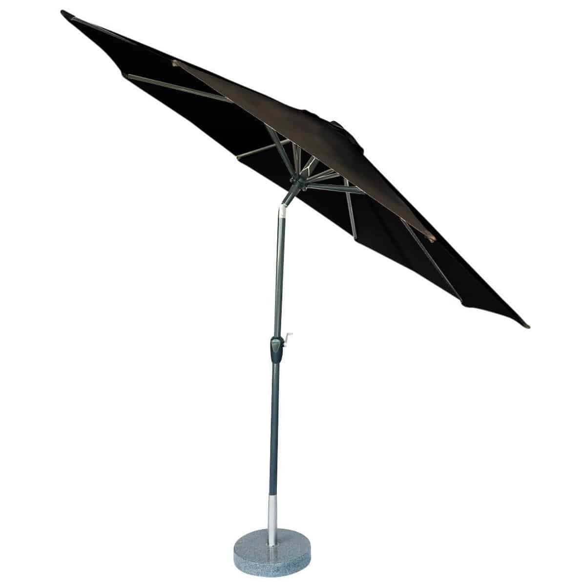 kopu® calma parasol rond 300 cm met katrol antraciet
