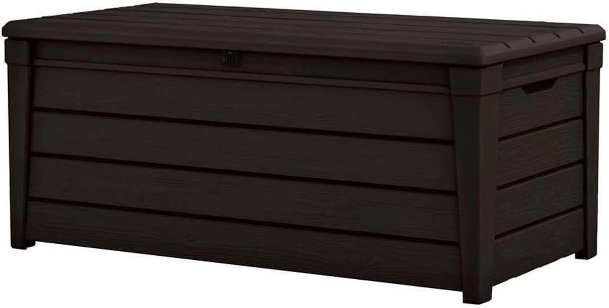 kussenbox bruin xxl brightwood inhoud 455 liter, weerbestendig voor