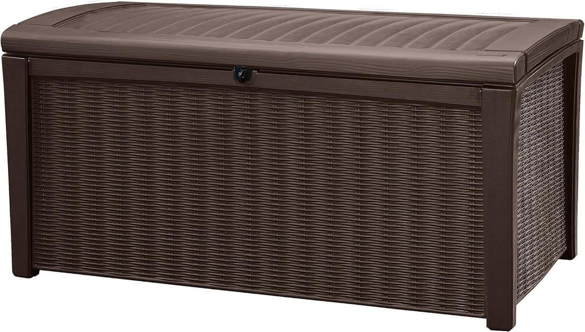 kussendoos borneo bruin inhoud 416 liter, buitenafmetingen: 130 x