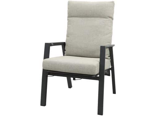 Lagos verstelbare dining tuinstoel - Antraciet