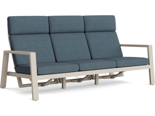 Laguna lounge beige verstelbaar 3-zits bank All-weather Comforma Blue