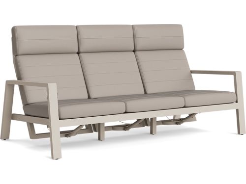 Laguna lounge beige verstelbaar 3-zits bank AW khaki