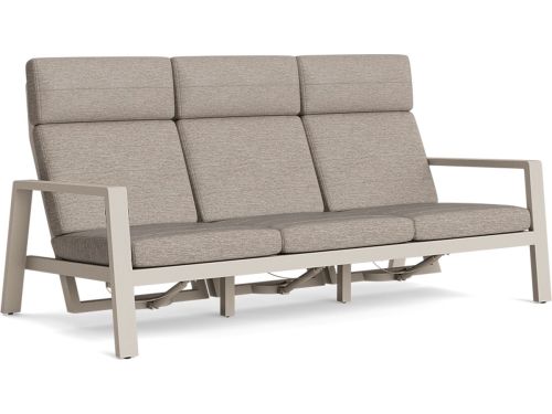 Laguna lounge beige verstelbaar 3-zits bank Soltex beige