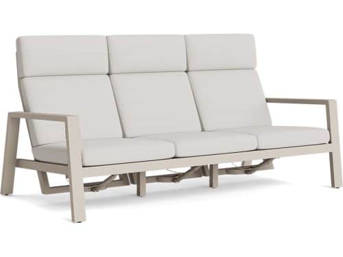 Laguna lounge beige verstelbaar 3-zits bank Soltex Dune