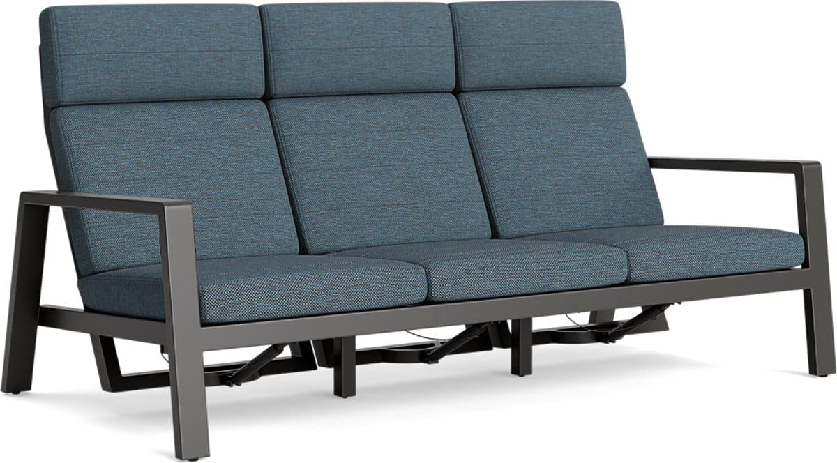 laguna lounge lava verstelbaar 3 zits bank all weather comforma blue