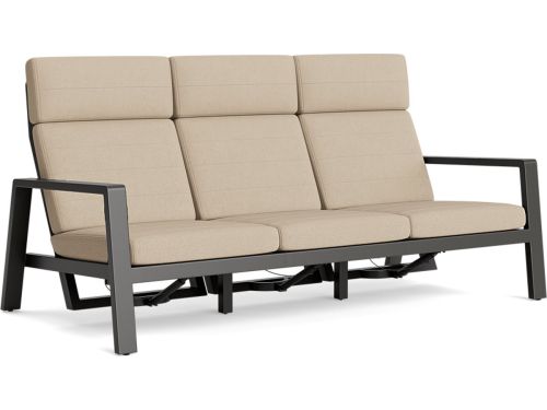 Laguna lounge lava verstelbaar 3-zits bank All-weather Soltex mistgrijs