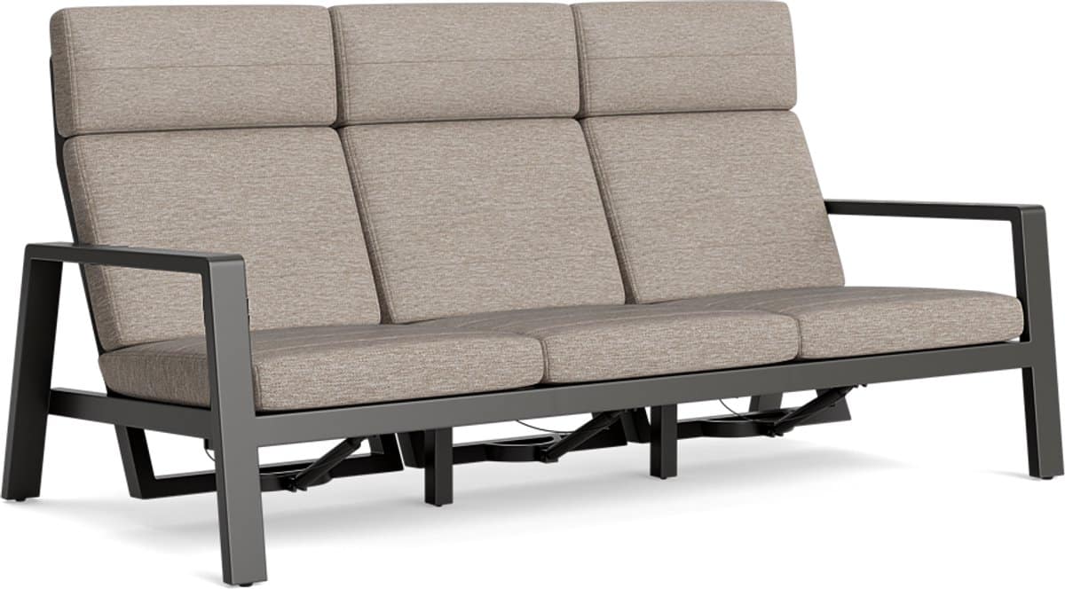 laguna lounge lava verstelbaar 3 zits bank soltex beige