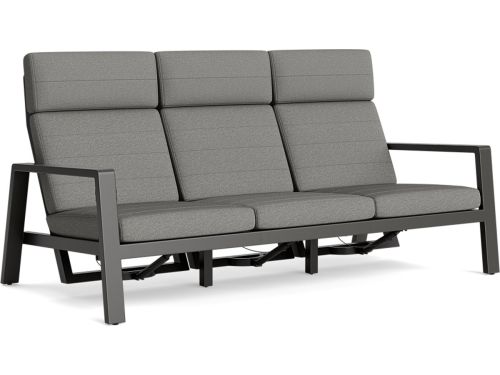 Laguna lounge lava verstelbaar 3-zits bank Soltex mistgrijs