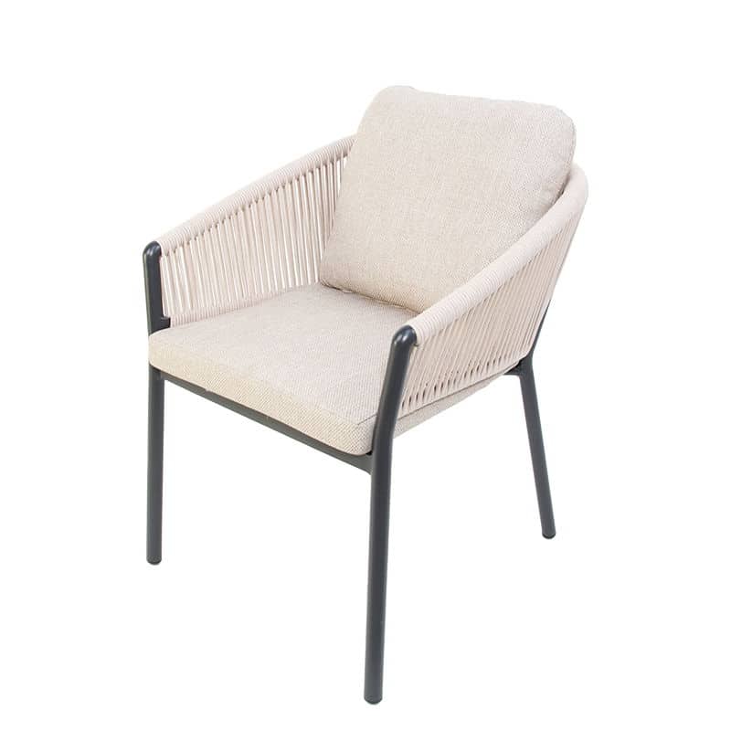 lakeshore dining stoel midnight grey sunny creme oosterik home oosterik home