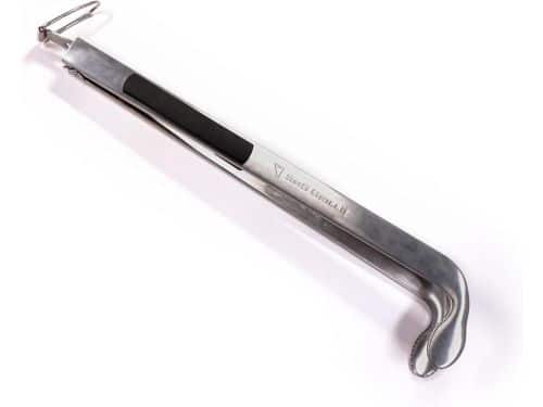 Langdurige Houtskooltang met Rubberen Handvat voor Barbecue en Grillen