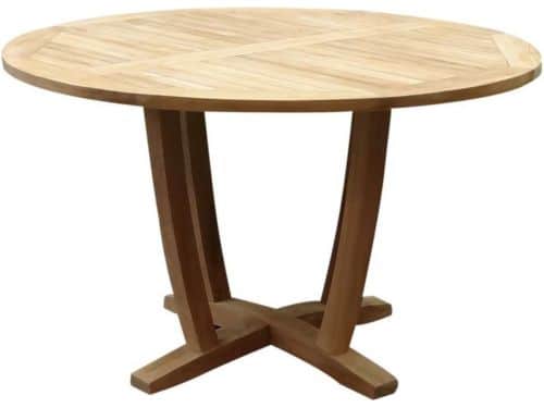 Legand dining tuintafel 120 rond teak