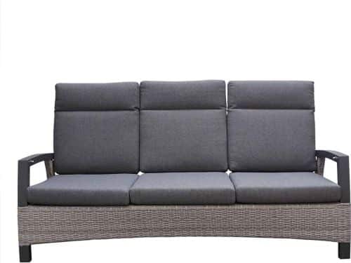 Lesli Living Prato Brick loungebank tuin | verstelbaar | aluminium
