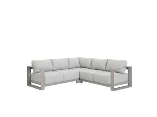 Levanto Hoek Loungebank Taupe Garden Impressions - Garden impressions