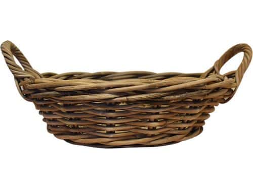 Lian rotan mand 40x40xH12 cm