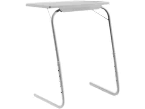 Lichte en Stabiele Klaptafel Bijzettafel Verstelbaar voor Laptop en Ontbijt