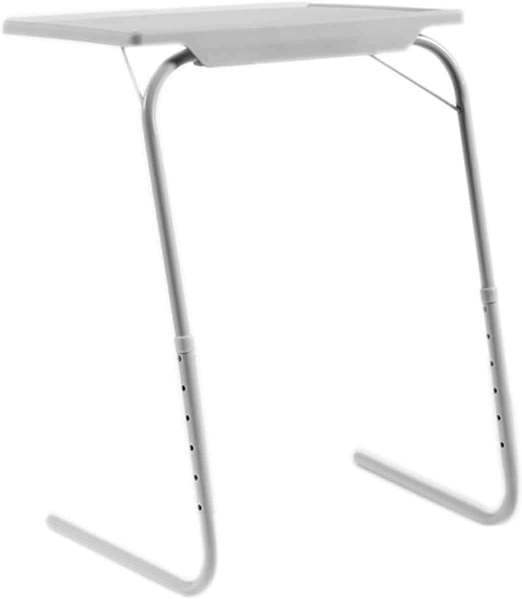 lichte en stabiele klaptafel bijzettafel verstelbaar voor laptop en ontbijt