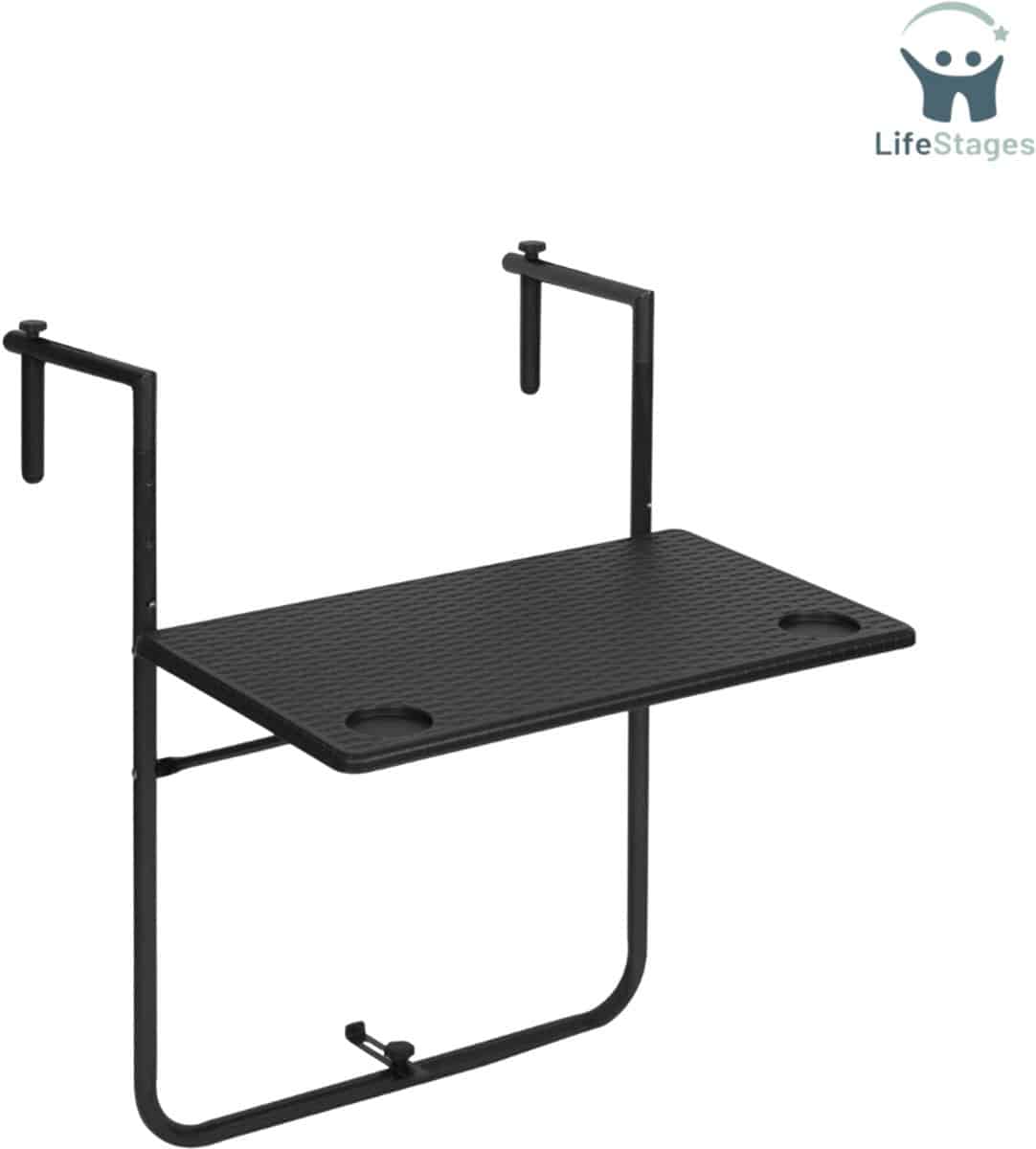 lifestages balkontafel hangend balkonhangtafel opvouwbare balkontafel voor