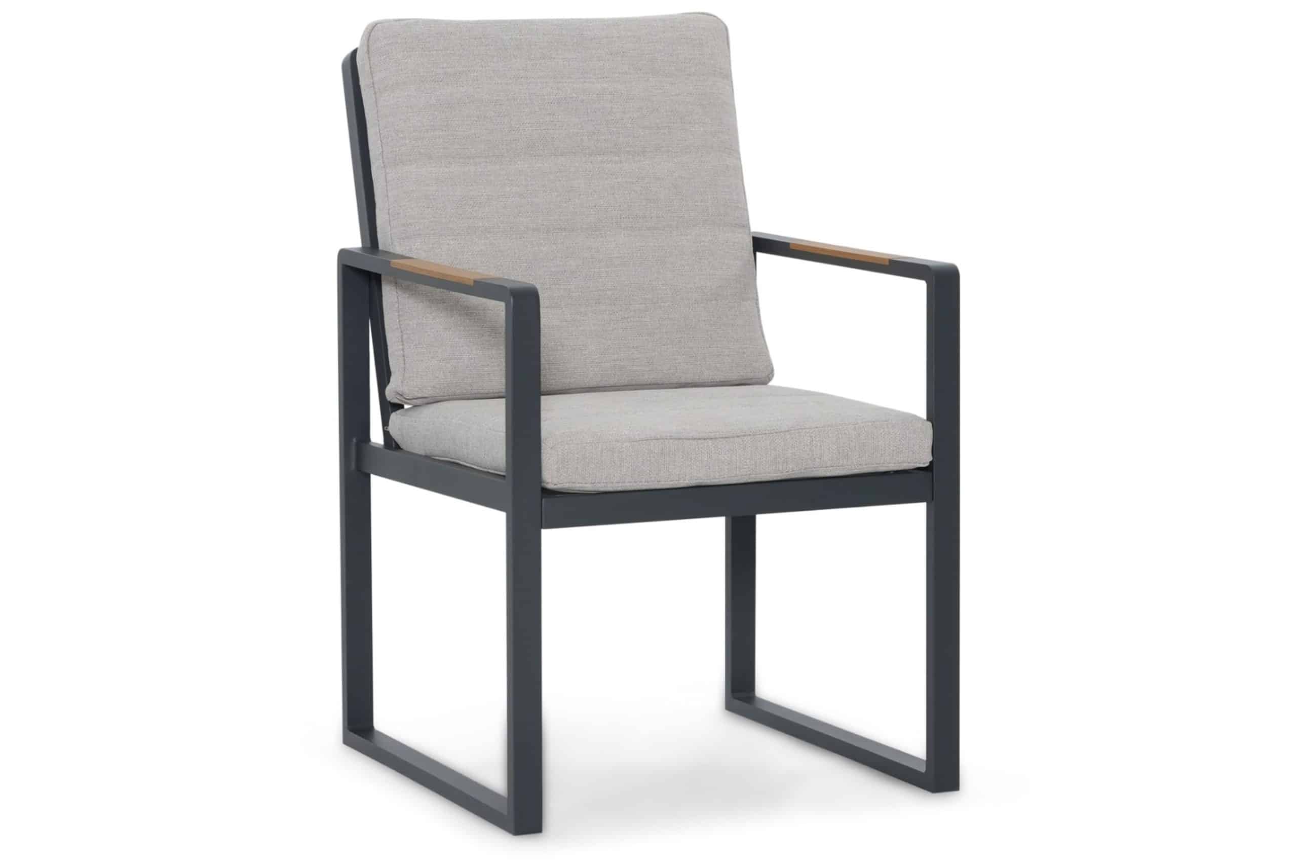 lifestyle alessio dining tuinstoel antracite