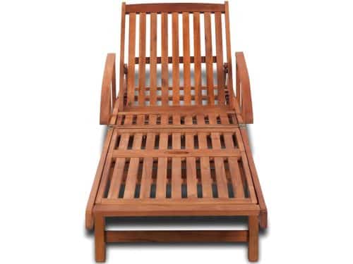 Ligbed | Loungebed | Ligstoel massief acaciahout