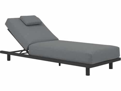 Ligbed Ostuni | Crepe Grey & Black