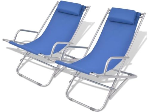 Ligbed Set - Zonnebedden Tuinbedden - Ontspannen Buiten - Inklapbaar