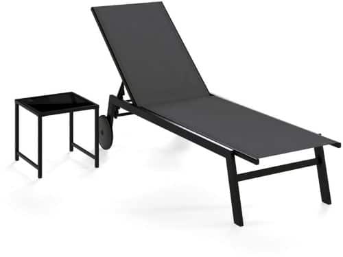 Ligbed - Tuin - Zonnebed - Ligstoel - Loungebed