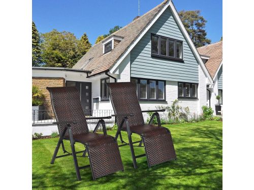 Ligstoel - Ligbed - Relaxstoel - Strandstoel - Tuinstoel