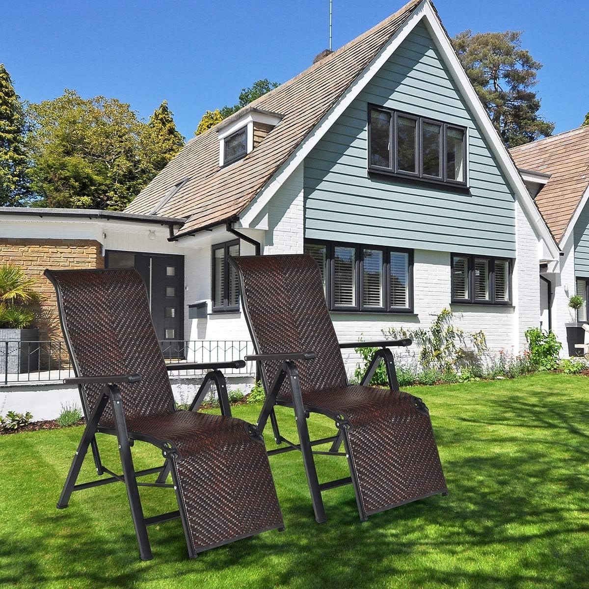 ligstoel ligbed relaxstoel strandstoel tuinstoel