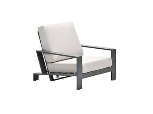 Lincoln Verstelbare Fauteuil Carbon Black Garden Impressions - Garden impressions