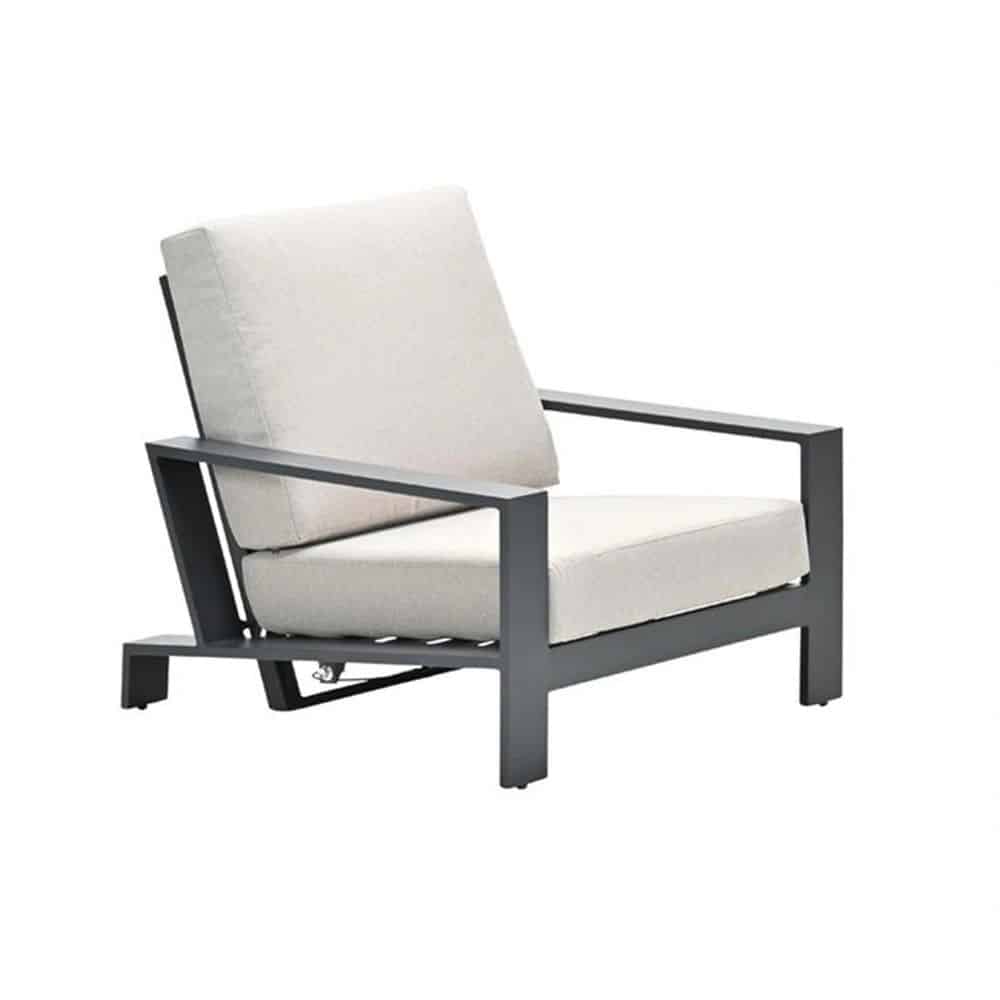 lincoln verstelbare fauteuil carbon black garden impressions garden impressions