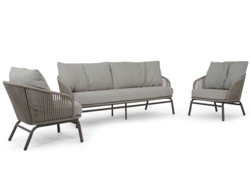 Livo stoel-bank loungeset 3-delig