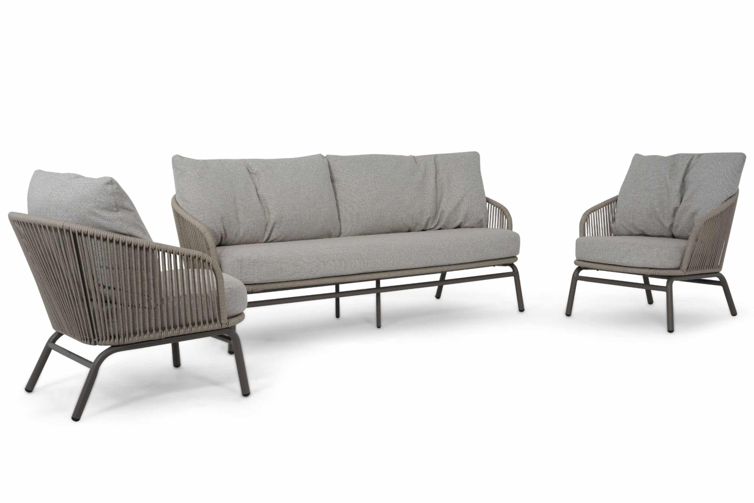 livo stoel bank loungeset 3 delig