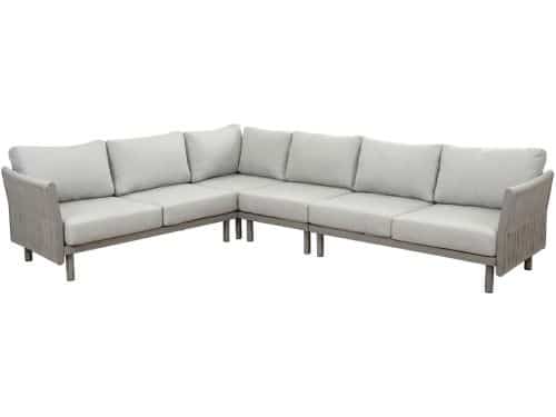 Loungebank Cavallino | 4-Delig | Beige & Camel