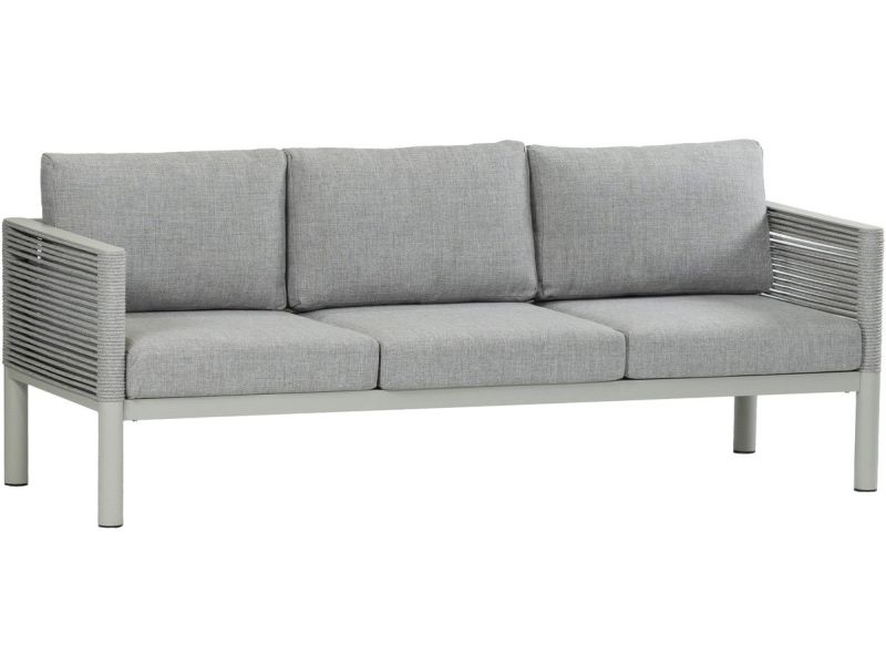 Loungebank Cuba | 3-persoons | Sand | Rope & Aluminium