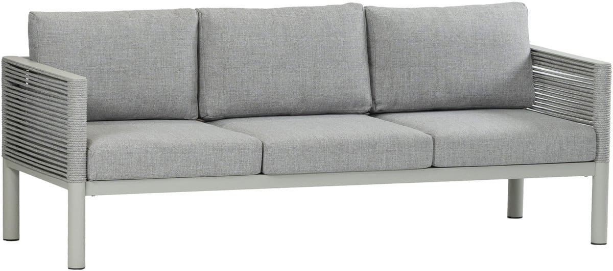 loungebank cuba | 3 persoons | sand | rope & aluminium