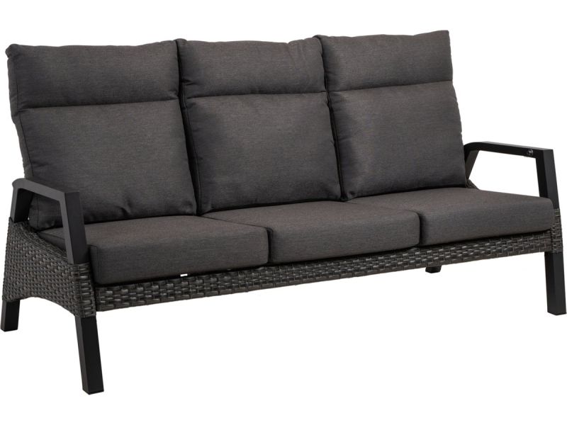 Loungebank Treviso Forte - antraciet