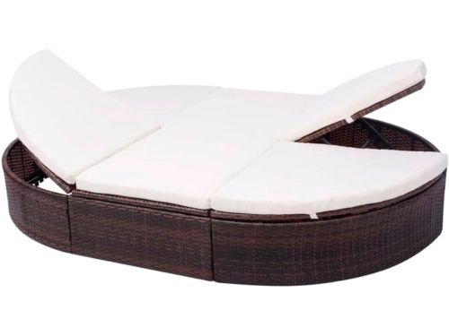 Loungebed - Ligbed - Tweepersoonsbed - Tuinbank - Loungestoel