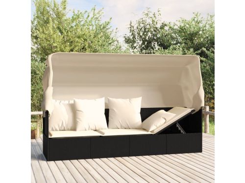 Loungebed - Loungesofa - Ligbed - Buitenbed - Poly Rattan