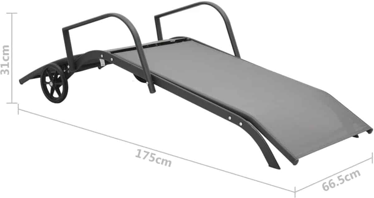 loungebed tuinstoel zonnebed ligbed lounger