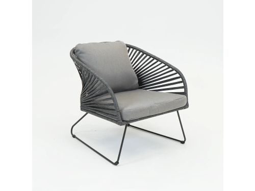 Loungestoel Izumi grijs