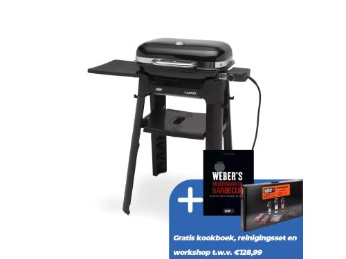 Lumin compact black w/stand, elek.